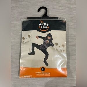 Kids Tiger Warrior Costume Size Large